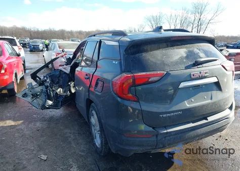2019 GMC Terrain Sle from USA, damaged, VIN 3GKALMEX8KL257166